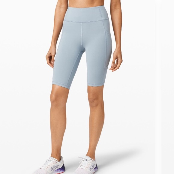 Lululemon Biker - Invigorate High Rose Shorts 10” Chambray - Picture 1 of 3